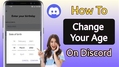 discord 18 jahre|2 Ways to Change Your Age (and Birth Date) on Discord